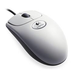 LOGITECH B58 White Opti - 3-tl.+kol., USB/PS2, OEM
