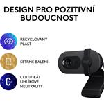 Logitech Brio 100 Full HD Webcamera, černá