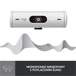 Logitech BRIO 500, Full HD webcam, off-white