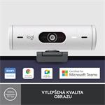Logitech BRIO 500, webová kamera s rozlíšením Full HD, biela