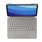 Logitech Combo Touch pre iPad Pro 12,9" (5. a 6. generácia), piesková - US INTL