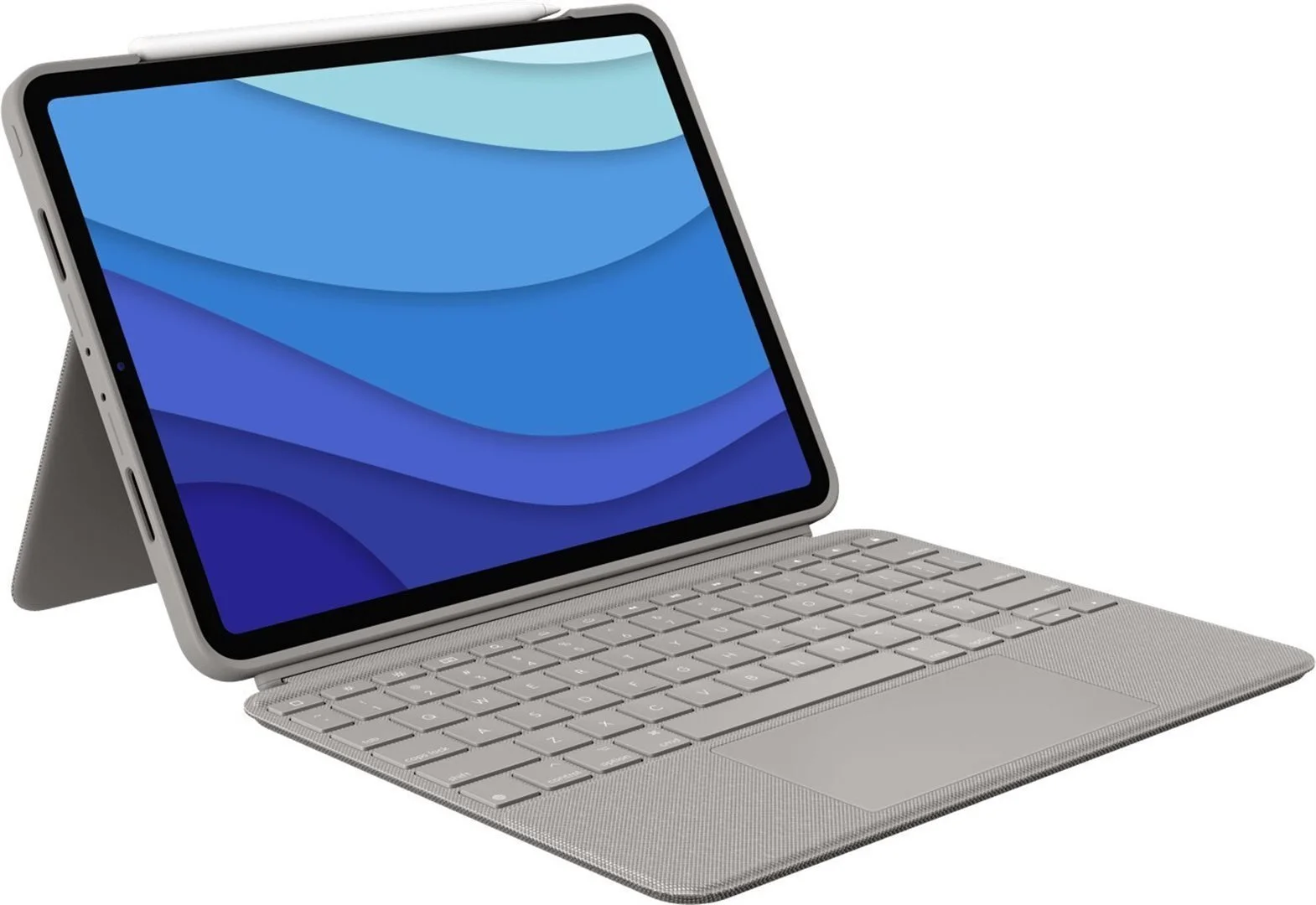 Logitech Combo Touch pre iPad Pro 12,9" (5. a 6. generácia), piesková - US INTL