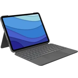 Logitech Combo Touch pro iPad Pro 11" (1., 2., 3.. gen), šedá - US INTL
