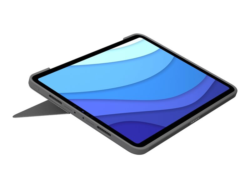 Logitech Combo Touch pro iPad Pro 12,9" (5. gen), šedá - US INTL