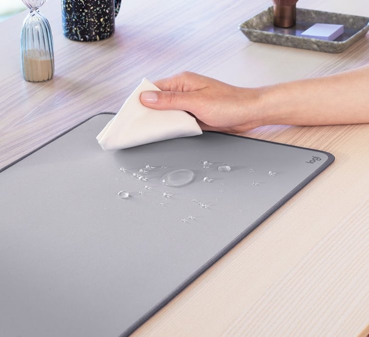 Logitech Desk Mat Studio Series - MID GREY