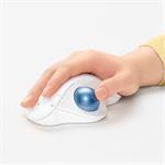 Logitech ERGO M575 Bezdrôtová myš s trackballom - biela
