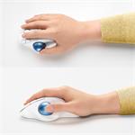Logitech ERGO M575 Bezdrôtová myš s trackballom - biela