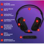 Logitech G A20 X, čierna