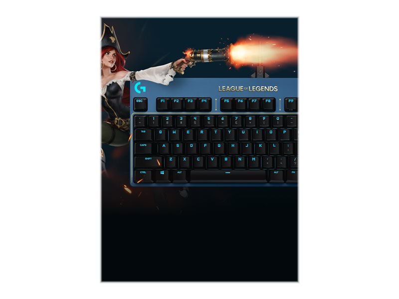 Logitech G Pro League of Legends edice, CZ, Tactile