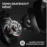 Logitech G PRO X 2 LIGHTSPEED Gaming Headset, bílá