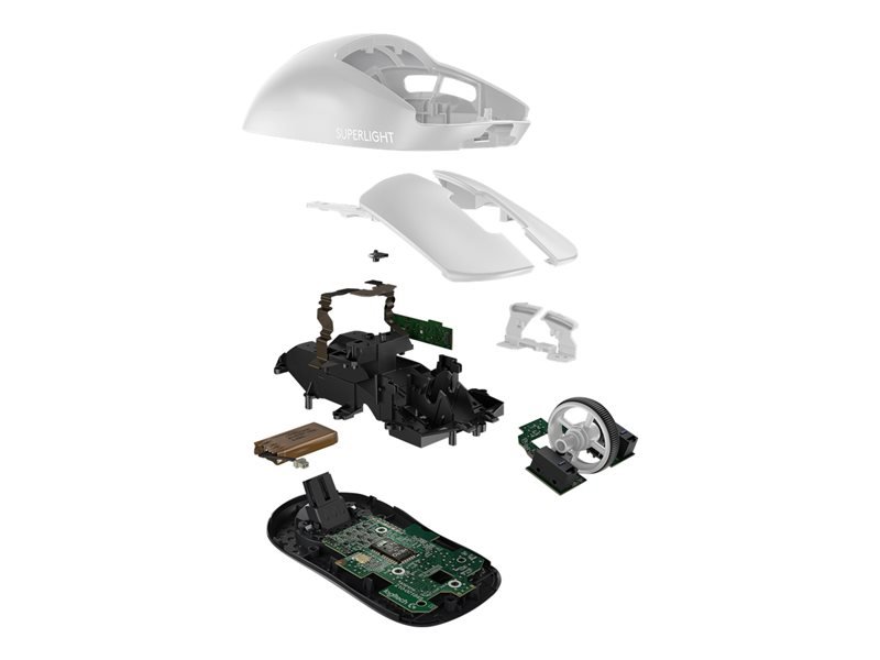 Logitech G Pro X Superlight, bílá