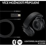 Logitech G Pro X Wireless 2, LIGHTSPEED, Bluetooth, čierna