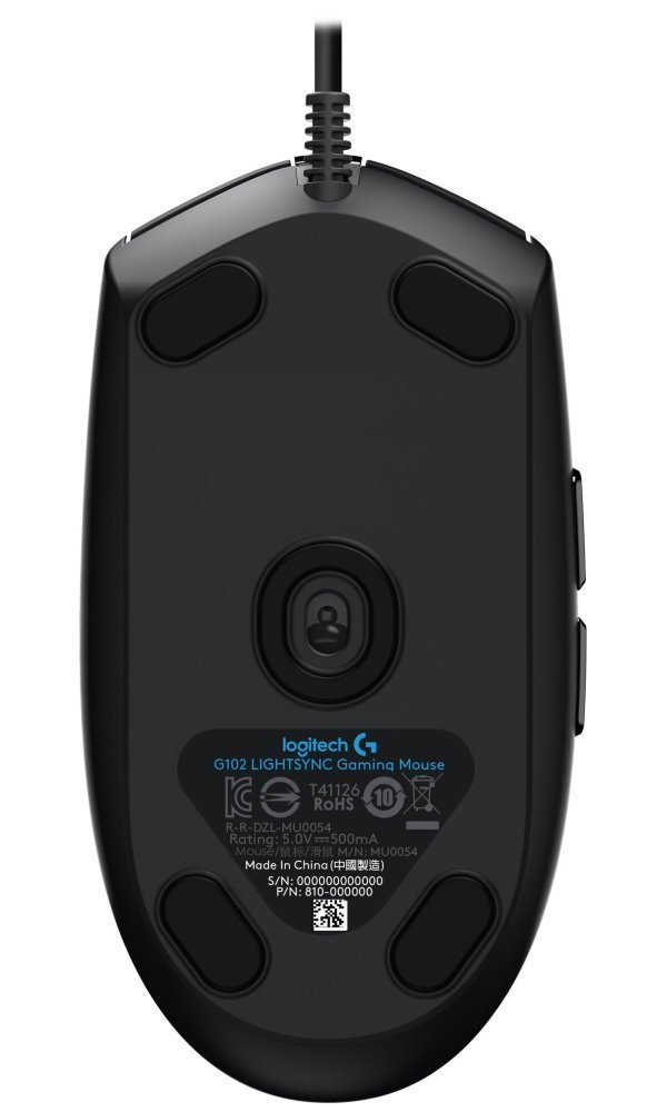 Logitech G102 2nd Gen - černá