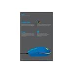 Logitech G102 2nd Gen - modrá