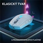 Logitech G305 X SUPERLIGHT, biela