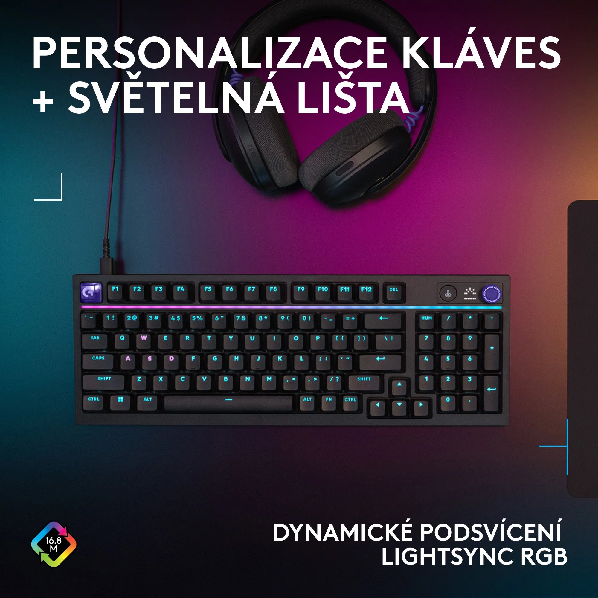 Logitech G316 X 98 CZ, černá