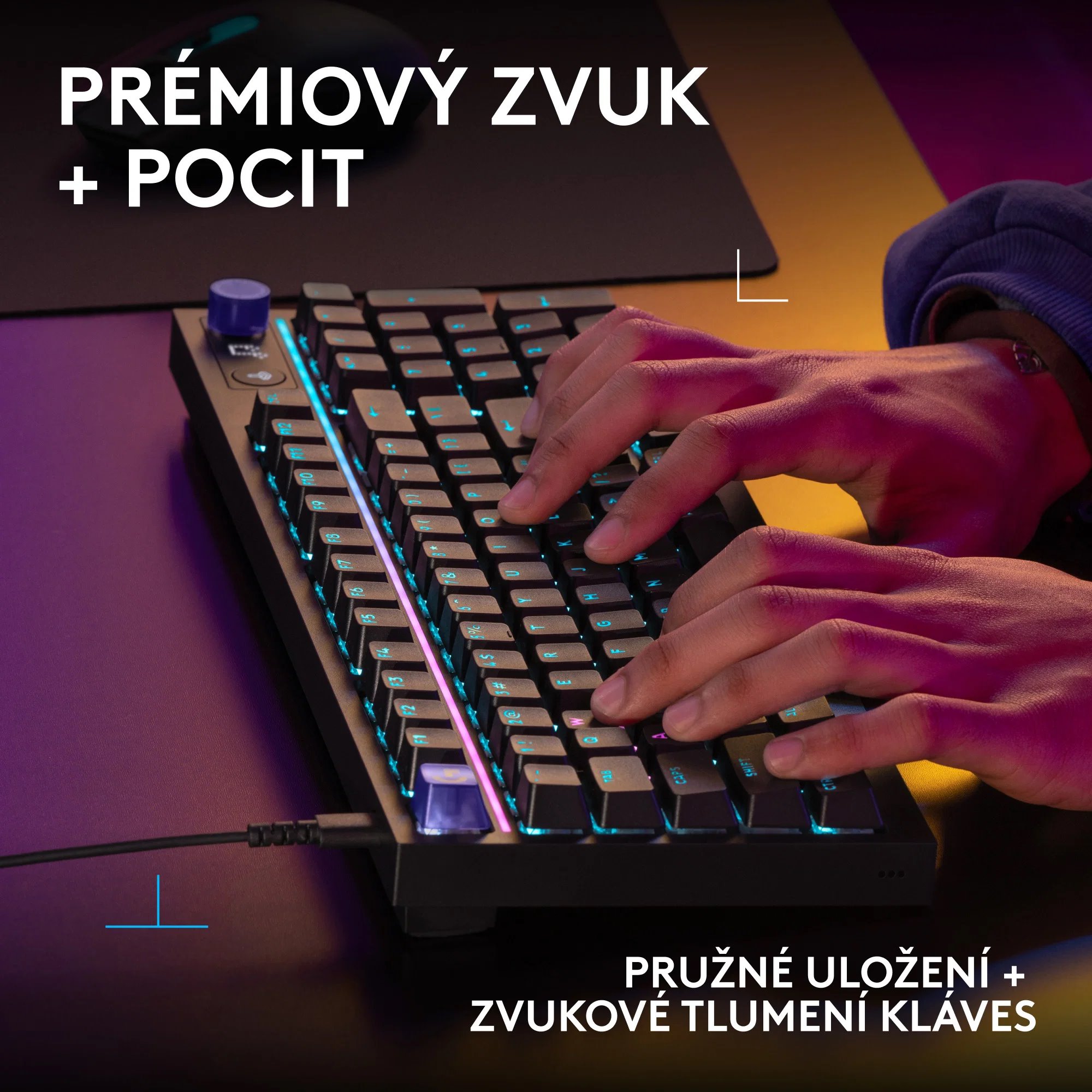 Logitech G316 X 98 CZ, čierna