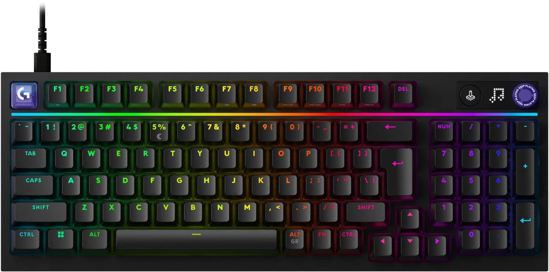 Logitech G316 X 98 CZ, čierna