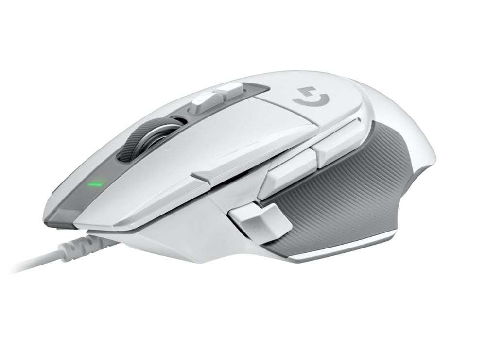 Logitech G502 X Gaming Mouse, bílá