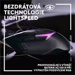 Logitech G502 X PLUS Wireless RGB Gaming Mouse, černá