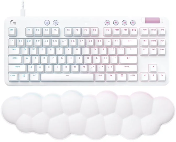 Logitech G713 US, hmatové spínače