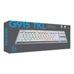 Logitech G915 LIGHTSPEED TKL Wireless RGB GL Tactile, white - US INTL