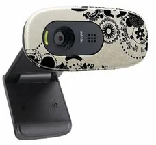 Logitech HD Webcam C270 Ink Gears
