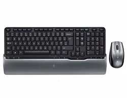 Logitech klávesnice Cordless Desktop S520, CZ verze, bezdrátová s myší