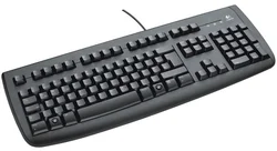 Logitech klávesnice Deluxe 250 Keyboard black,CZ, USB