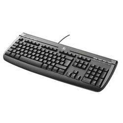 Logitech klávesnice Internet 350 Keyboard black, CZ, PS2