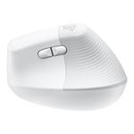 Logitech Lift for Mac Vertical Ergonomic Mouse Off-White