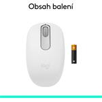 Logitech M196 - Bluetooth myš, bílá