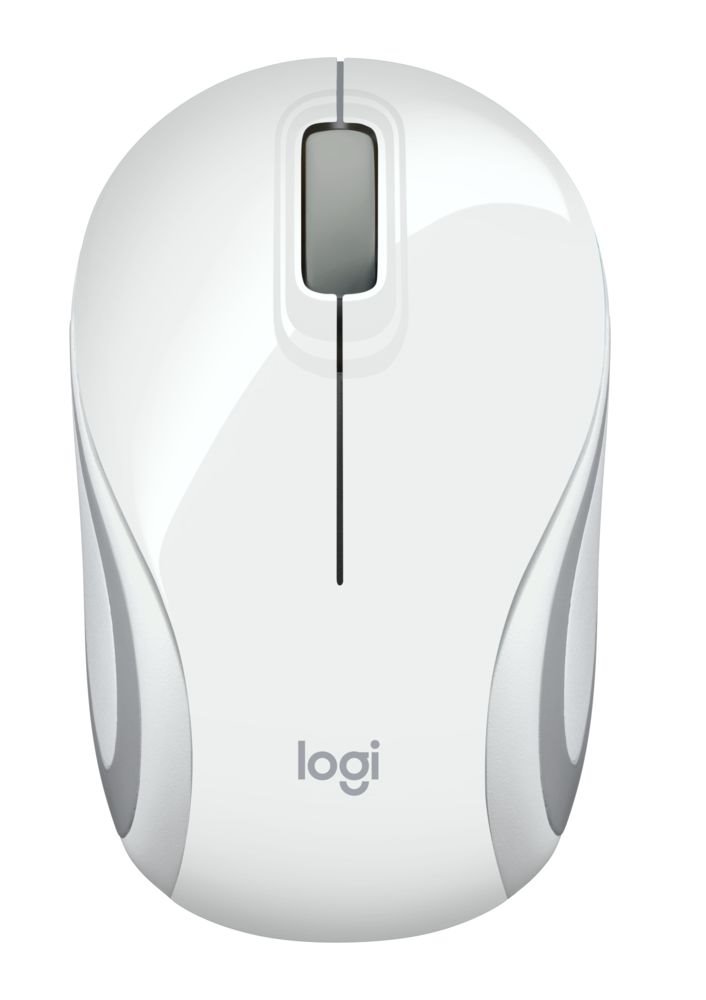 Logitech Mini Mouse M187 White 910-002735