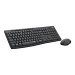 Logitech MK295 CZ, grafitová
