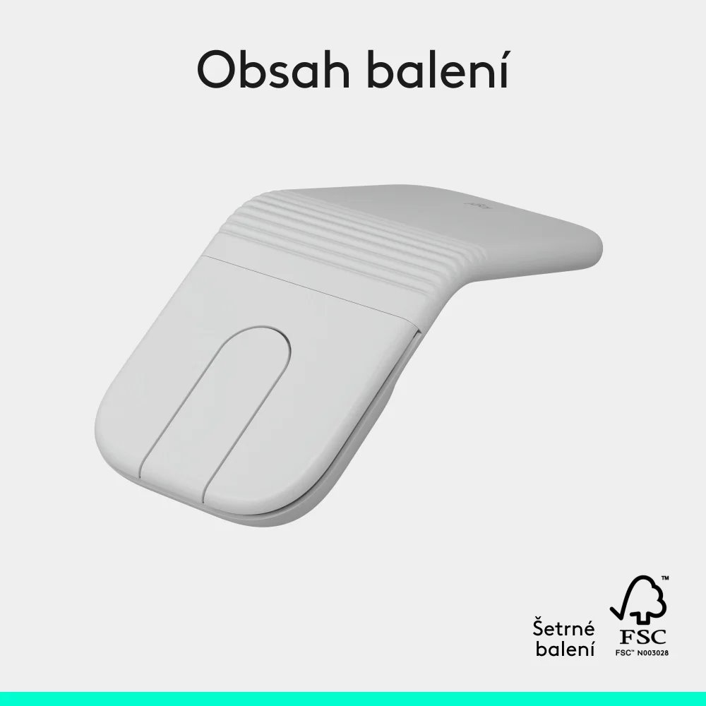Logitech Mobi Mouse, smotanová