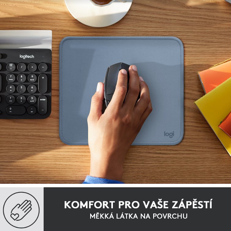 Logitech Mouse Pad Štúdio Series - BLUE GREY 956-000051