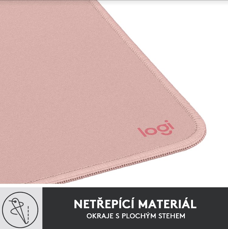 Logitech Mouse Pad Štúdio Series - DARKER ROSE 956-000050