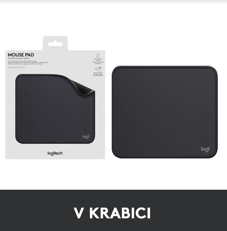 Logitech Mouse Pad Štúdio Series - GRAPHITE 956-000049