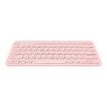 Logitech Multi-Device Bluetooth Keyboard K380 for Mac, US, bezdrátová, růžová