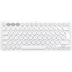 Logitech Multi-Device Bluetooth Keyboard K380 for Mac, US bezdrátová, světle šedá
