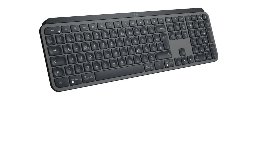Logitech MX Keys CZ pre Mac, sivá