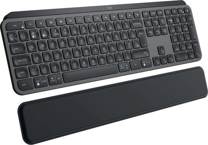 Logitech MX Keys Plus CZ s opěrkou zápěstí