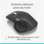 Logitech MX Master 4 pre firmy, grafitová