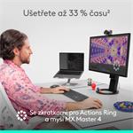 Logitech MX Master 4 pre firmy, grafitová