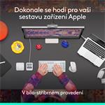 Logitech MX Master 4 pre Mac, biela