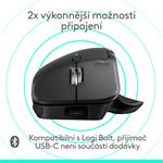 Logitech MX Master 4 pre Mac, vesmírne čierna
