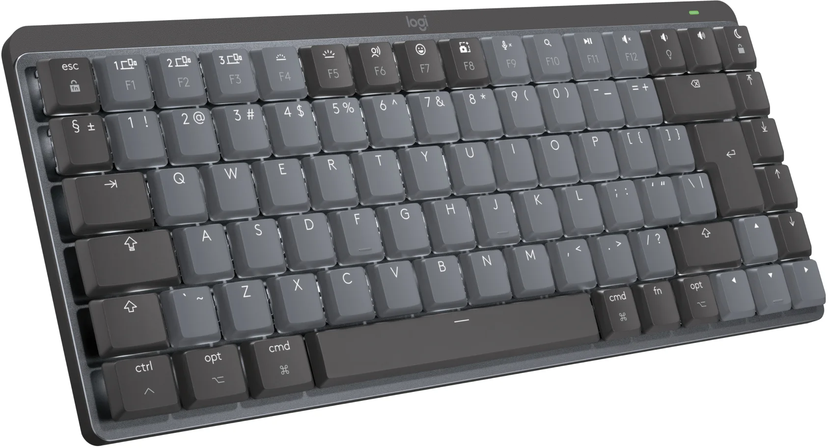 Logitech MX Mechanical Mini pre Mac Minimalist, vesmírne sivá, CZ