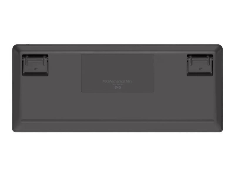 Logitech MX Mechanical Mini, US, Klikací spínače, černá/grafitová