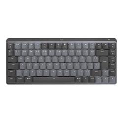Logitech MX Mechanical Mini, US, prepínače, čierna/grafitová