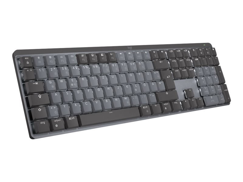 Logitech MX Mechanical, US, Lineární spínače, černá/grafitová